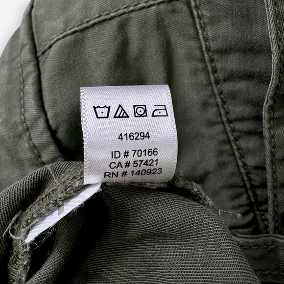 LOFT Olive Green Ankle Cargo Pants - Picture 9 of 9